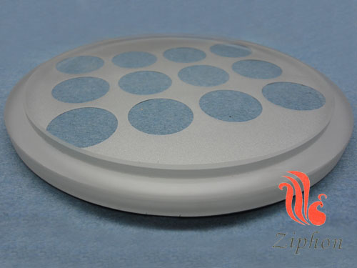 台阶玻璃丝印银色