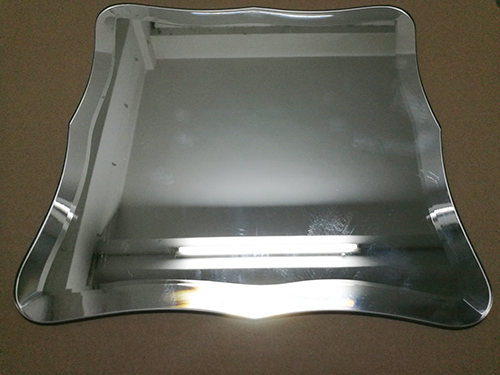 异形斜边玻璃镜子