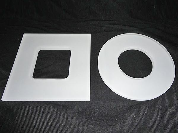 埋地灯异形钢化玻璃